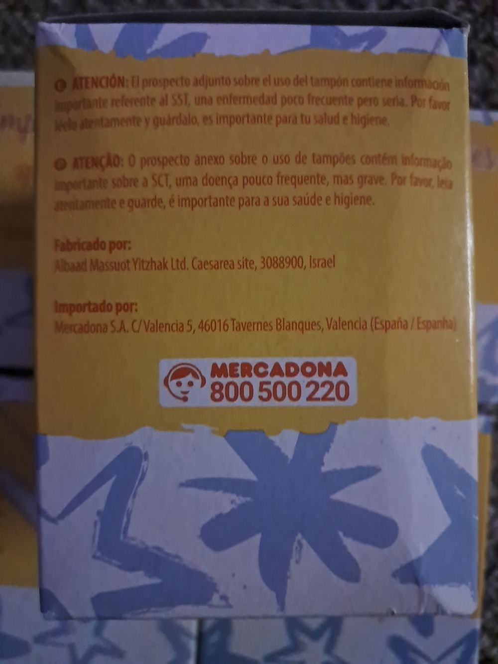 Deliplus Yellow Regular Tampons with Compact Applicator - 20 Units For Box. 100 - Picture 3 of 6